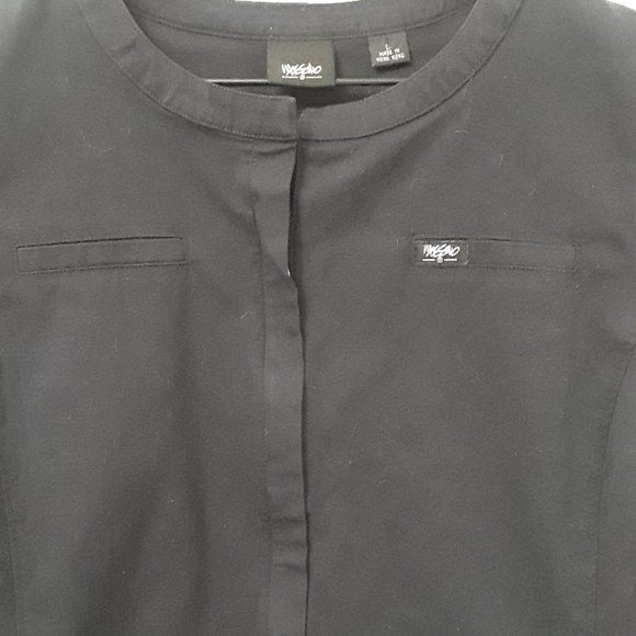 Mossimo Black Sleeveless Crop Jacket - Size Large - Picture 6 of 6